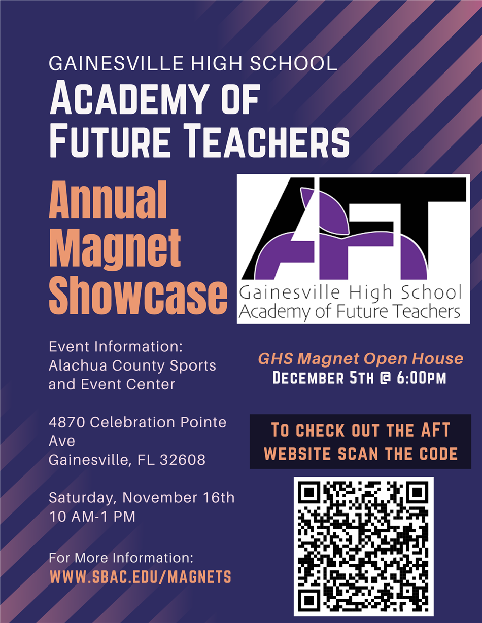 AFT Showcase and Open House Flier